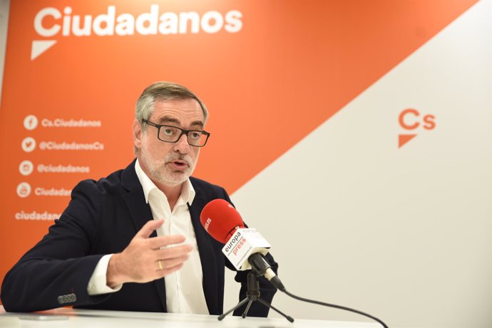 El secretario general de Ciudadanos, José Manuel Villegas