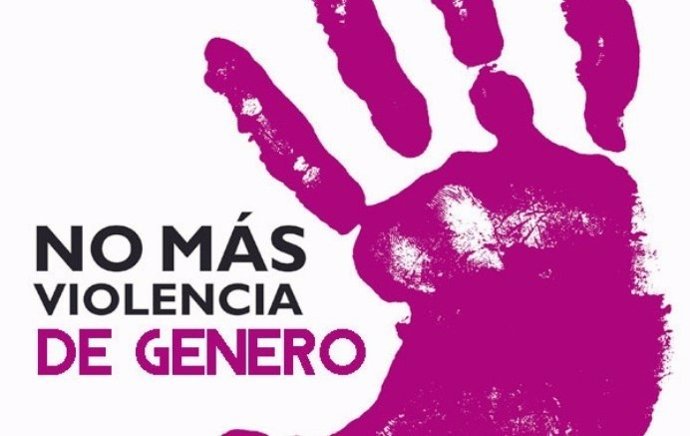 Cartel 'No más violencia de género'