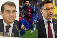 Laporta: "Si queremos que Messi continúe a gusto en el Barça tenemos que echar a Bartomeu"