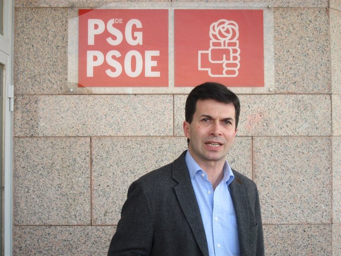 O exconcejal do PSOE en Vigo e líder do sector crítico, Gonzalo Caballero