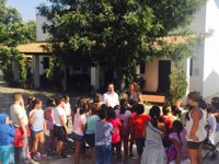 Un centenar de menores participan en el campamento de Diputación en Alcalá de Los Gazules