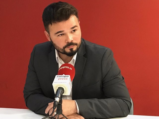 Portavoz adjunto de ERC en el Congreso, Gabriel Rufián