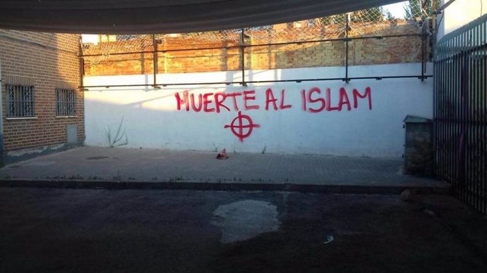 Pintada contra el Islam
