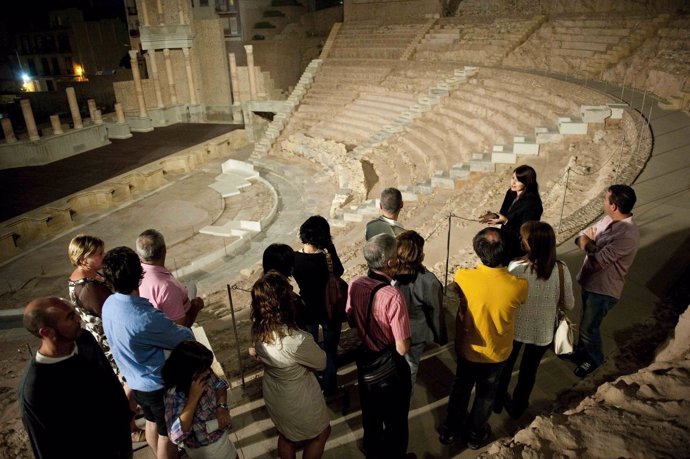 Nota/ El Museo Del Teatro Romano De Cartagena Organiza Una Visita Nocturna Para 