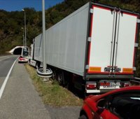 Imputado un camionero en Sunbilla por octuplicar la tasa de alcohol