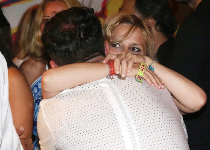 Eugenia Martínez de Irujo y Narcís Rebollo, los protagonistas de la fiesta 