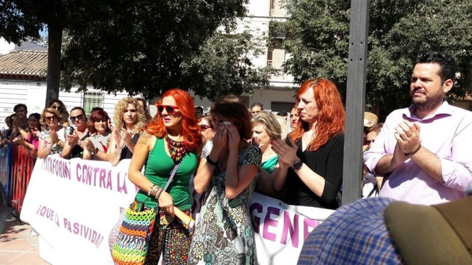 Concentració en suport a Juana Rivas