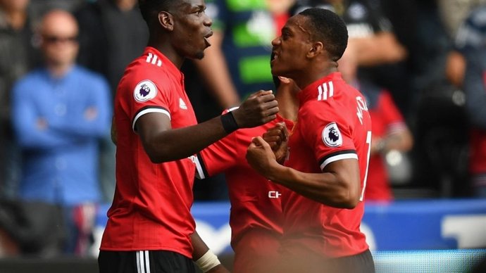 Pogba y Martial (Manchester United)