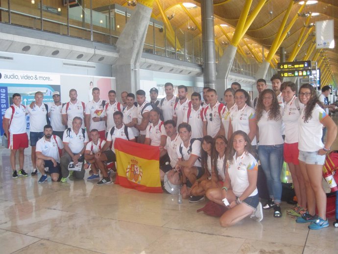 Selección española de piragüismo para el Mundial 2017