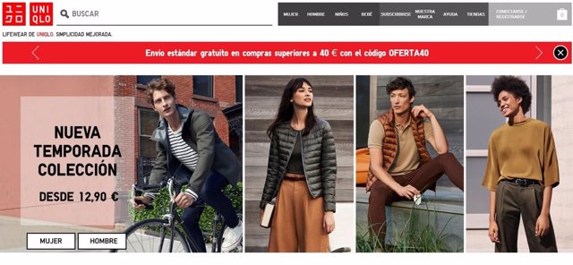 Uniqlo online outlet mujer