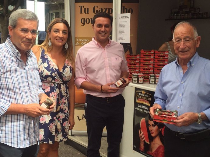 El presidente de la Diputación visita las empresas de 'Sabores Almería'