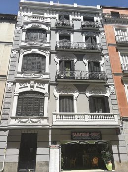 Edificio futuras oficinas Honorio Aguilar en Madrid.
