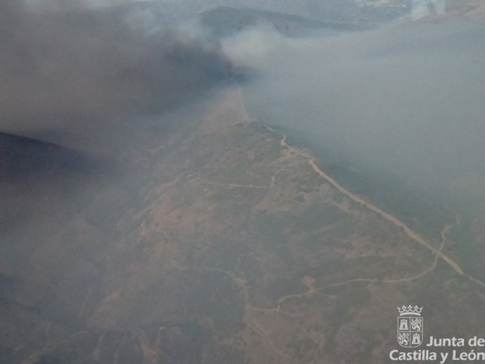 Incendio de Encinedo (León)