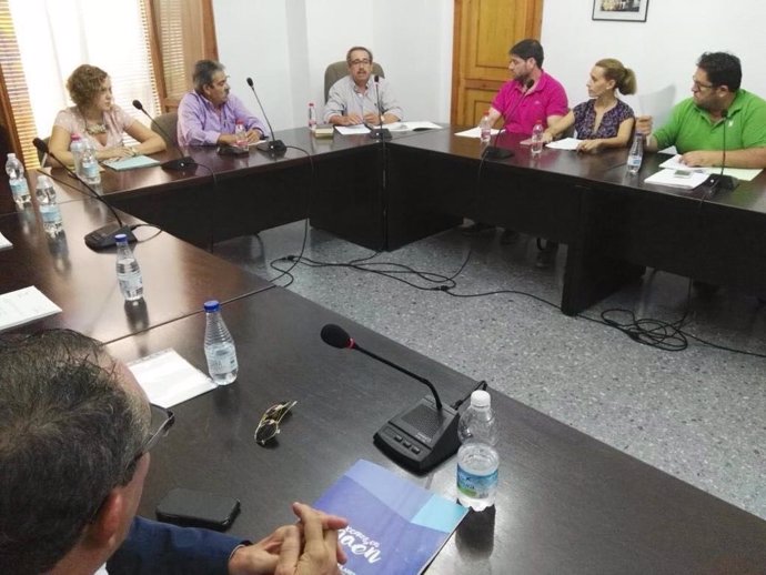 Pleno del Ayuntamiento de Begíjar en el que se ha debatido la moción de censura