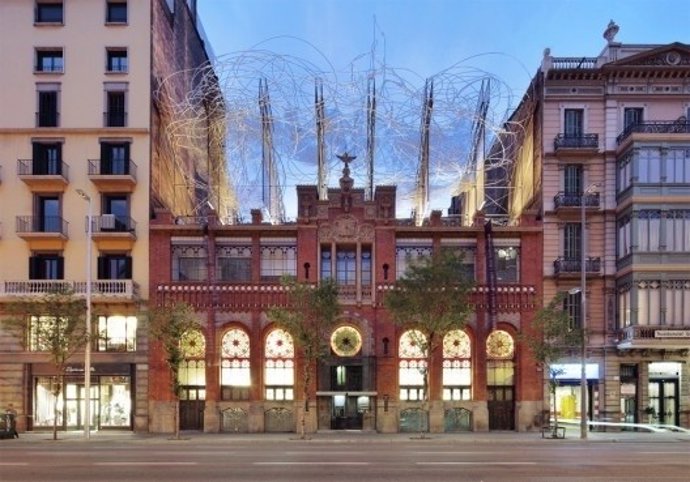 La Fundació Antoni Tàpies, un dels museus tancats