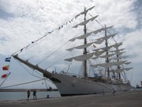 Canarias recibe un "pedacito" de Argentina con la visita de la Fragata 'Libertad'