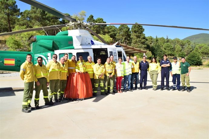 Visita a la Base BRICA de Los Moralillos