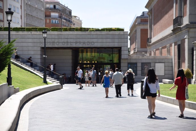 Recursos de turistes en el Museu del Prado