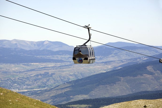 L'estació de la Molina a l'estiu