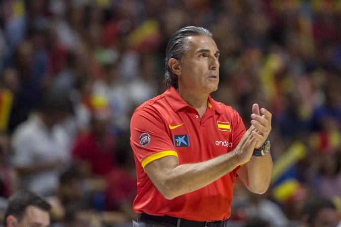 El seleccionador español de baloncesto, Sergio Scariolo