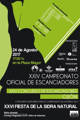 Cartel del Campeonato de Escancionar