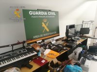 Detenidas seis personas de un grupo criminal que cometió 50 delitos de robo