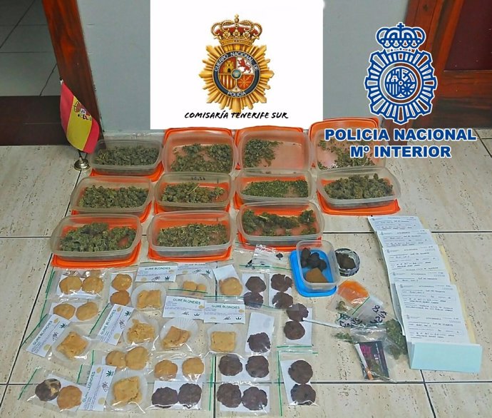 Nota De Prensa "La Policía Nacional Interviene Gran Cantidad De Marihuana Con La