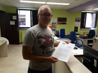 CHA-Huesca solicita sancionar a los concejales del PP y CS por ir a misa de San Lorenzo con la banda