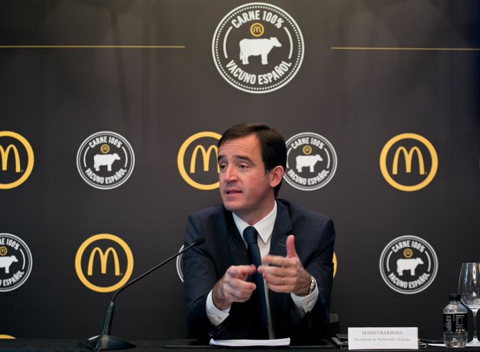 El presidente de McDonald's España, Mario Barbosa