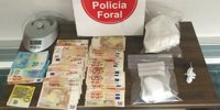 La Policía Foral imputa a un hombre en Olite por tráfico de drogas