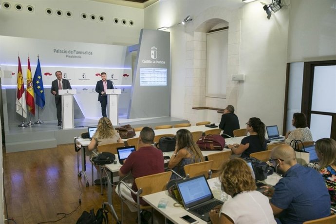 Hernando en rueda de prensa