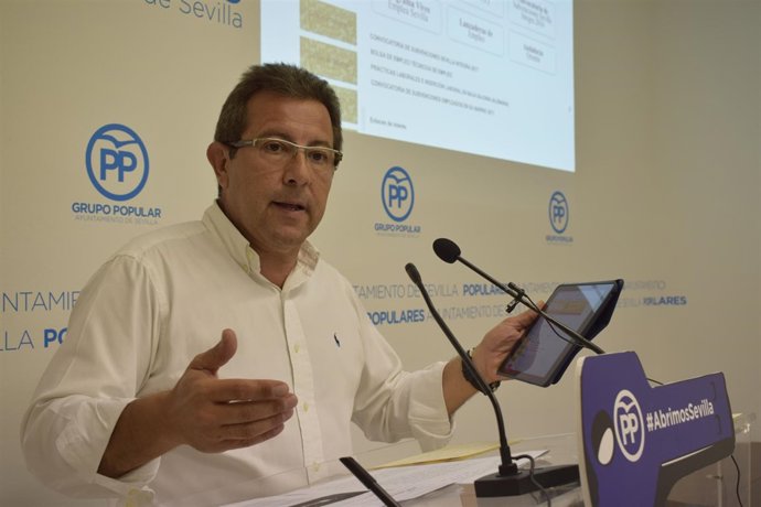 El concejal popular Alberto Díaz