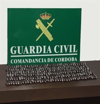 Detenidos dos hombres tras intervenirles 235 bellotas de hachís en Lucena (Córdoba)