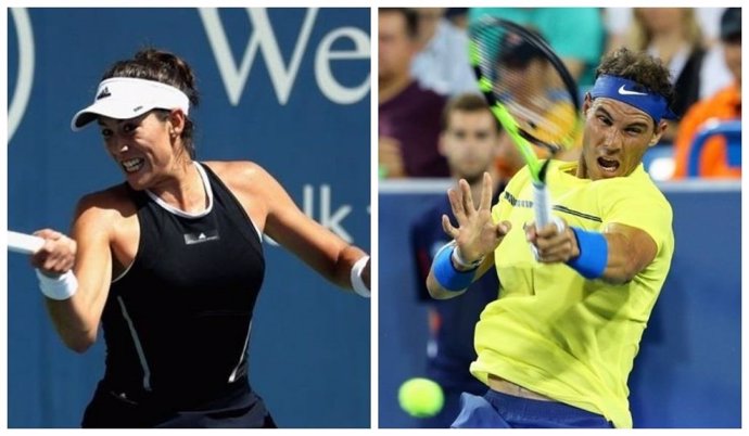 Nadal y Muguruza, primer y tercer cabeza de serie en el US Open