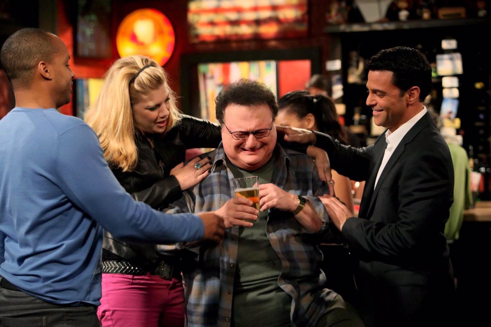  Donald Faison, Kristen Johnston, Wayne Knight, David Alan