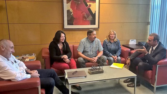 Foto Y Audios Consejero Infraestructuras Reunión Sindicatos Agrarios