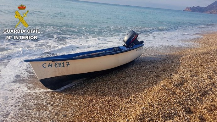 Patera localizada en Altea