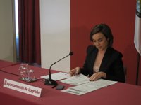 Gamarra participa en la recepción de Colau y en la manifestación contra el terrorismo en Barcelona