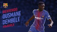 Dembelé llega al Barça por 105 millones fijos y 40 variables