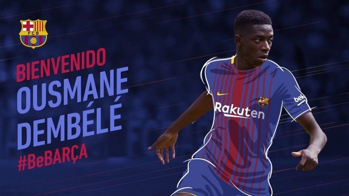 Ousmane Dembele ficha por el Barcelona