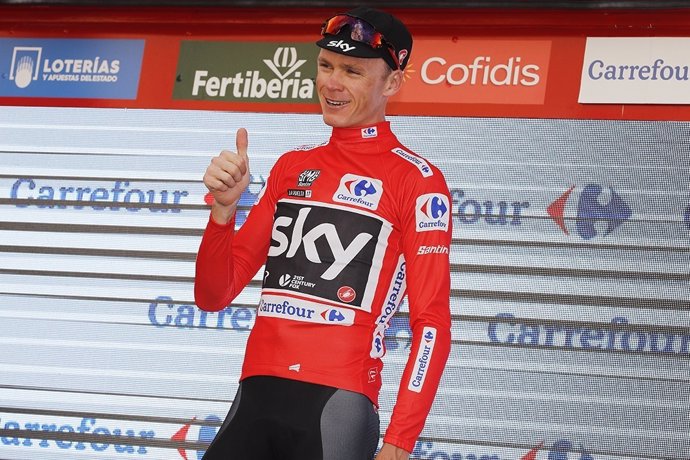 El ciclista británico Chris Froome