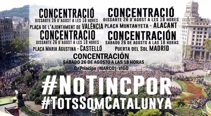 Manifestación contra el Terrorismo