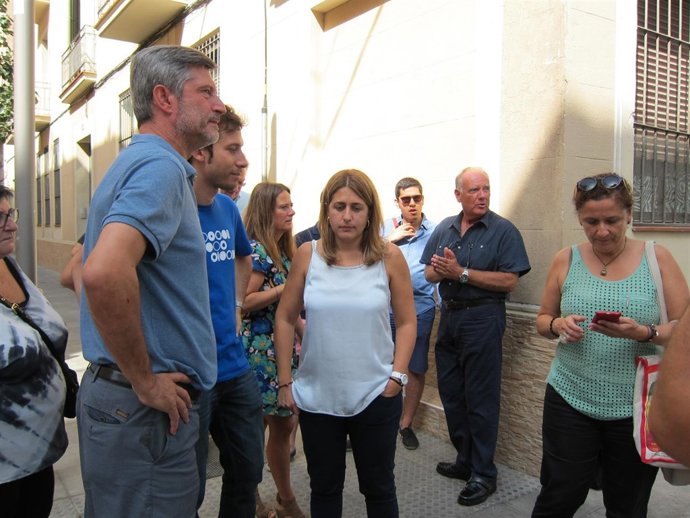 Marta Pascal (PDeCAT) en declaraciones en Sants                         