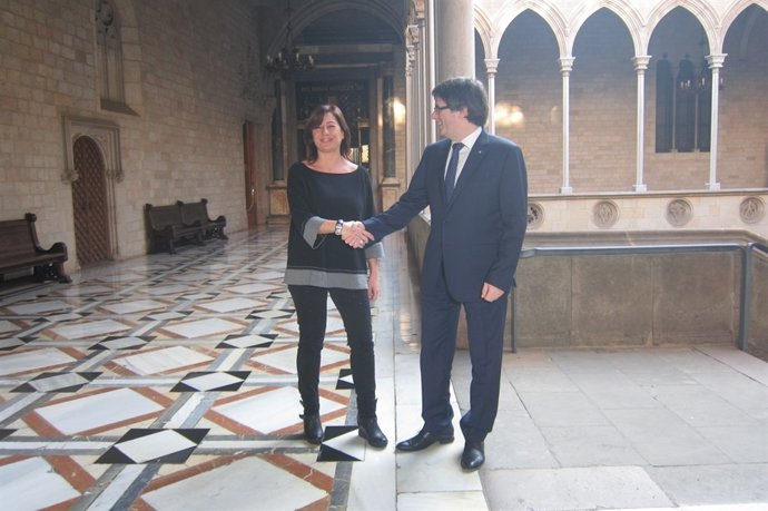  Carles Puigdemont i Francina Armengol