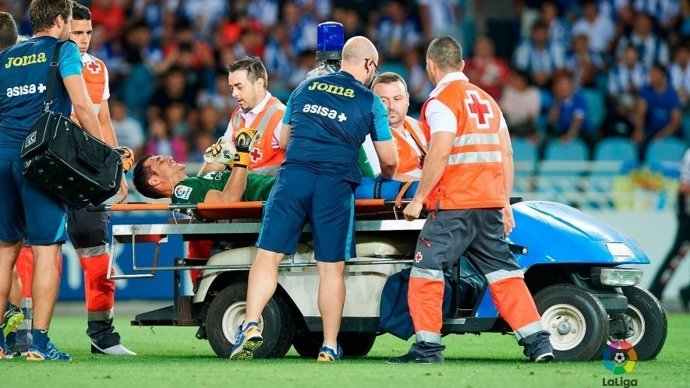 El guardameta del Villarreal Andrés Fernández