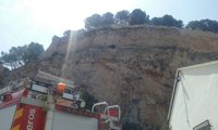 Una mujer se precipita con su bebé en brazos del castillo de Dénia a una altura de 50 metros
