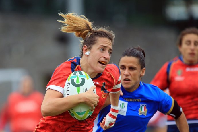 España pierde contra Italia en el Mundial de rugby femenino de Irlanda