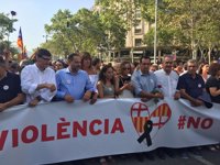 Tovar: "La manifestación es un grito unánime contra el terrorismo, a favor de la paz y de la convivencia"