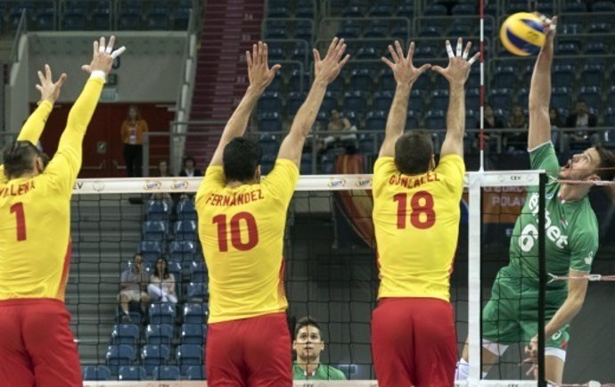 España pierde ante Bulgaria en el Campeonato de Europa