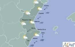 Cielos cubiertos en toda la región